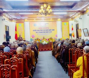 Phật giáo tỉnh Ninh Bình tổ chức hội nghị triển khai công tác Phật sự cuối năm 2025 và phương hướng công tác Phật sự 6 tháng đầu năm 2026