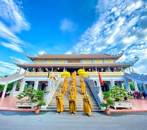 Nam Định: Lễ khai pháp hạ trường Trúc Lâm Thiên Trường