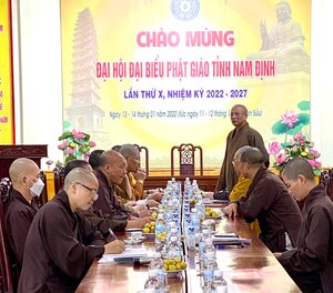 Nam Định: Ban Thường trực Ban Trị sự Phật giáo tỉnh triển khai một số Phật sự quan trọng