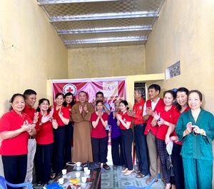 Nam Định: Hội Từ thiện chùa Vọng Cung bàn giao nhà tình nghĩa