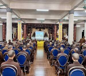 Nam Định: Tập huấn, tuyên truyền PCCC và CNCH cho Tăng Ni và Phật tử tại trường hạ Trúc Lâm Thiên Trường