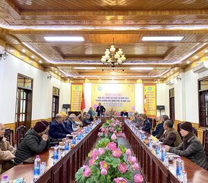 Nam Định: Phật giáo tỉnh Nam Định tổ chức hội nghị tổng kết công tác Phật sự năm 2023 và triển khai công tác Phật sự năm 2024