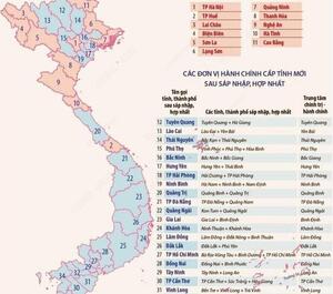 Quốc hội chính thức thông qua Nghị quyết mang tính lịch sử: Cả nước còn 34 tỉnh, thành phố