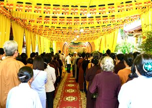 Nam Định: Phật giáo thành phố trang nghiêm tổ chức đại lễ Phật đản 2022