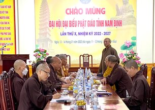 Nam Định: Ban Thường trực Ban Trị sự Phật giáo tỉnh triển khai một số Phật sự quan trọng