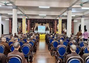 Nam Định: Tập huấn, tuyên truyền PCCC và CNCH cho Tăng Ni và Phật tử tại trường hạ Trúc Lâm Thiên Trường