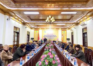 Nam Định: Phật giáo tỉnh Nam Định tổ chức hội nghị tổng kết công tác Phật sự năm 2023 và triển khai công tác Phật sự năm 2024