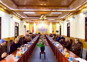 Nam Định: Phật giáo tỉnh Nam Định tổ chức hội nghị triển khai công tác Phật sự năm 2024.