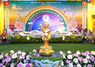 Ban Trị sự GHPGVN huyện Ý Yên long trọng tổ chức đại lễ Phật đản PL.2569- DL.2025