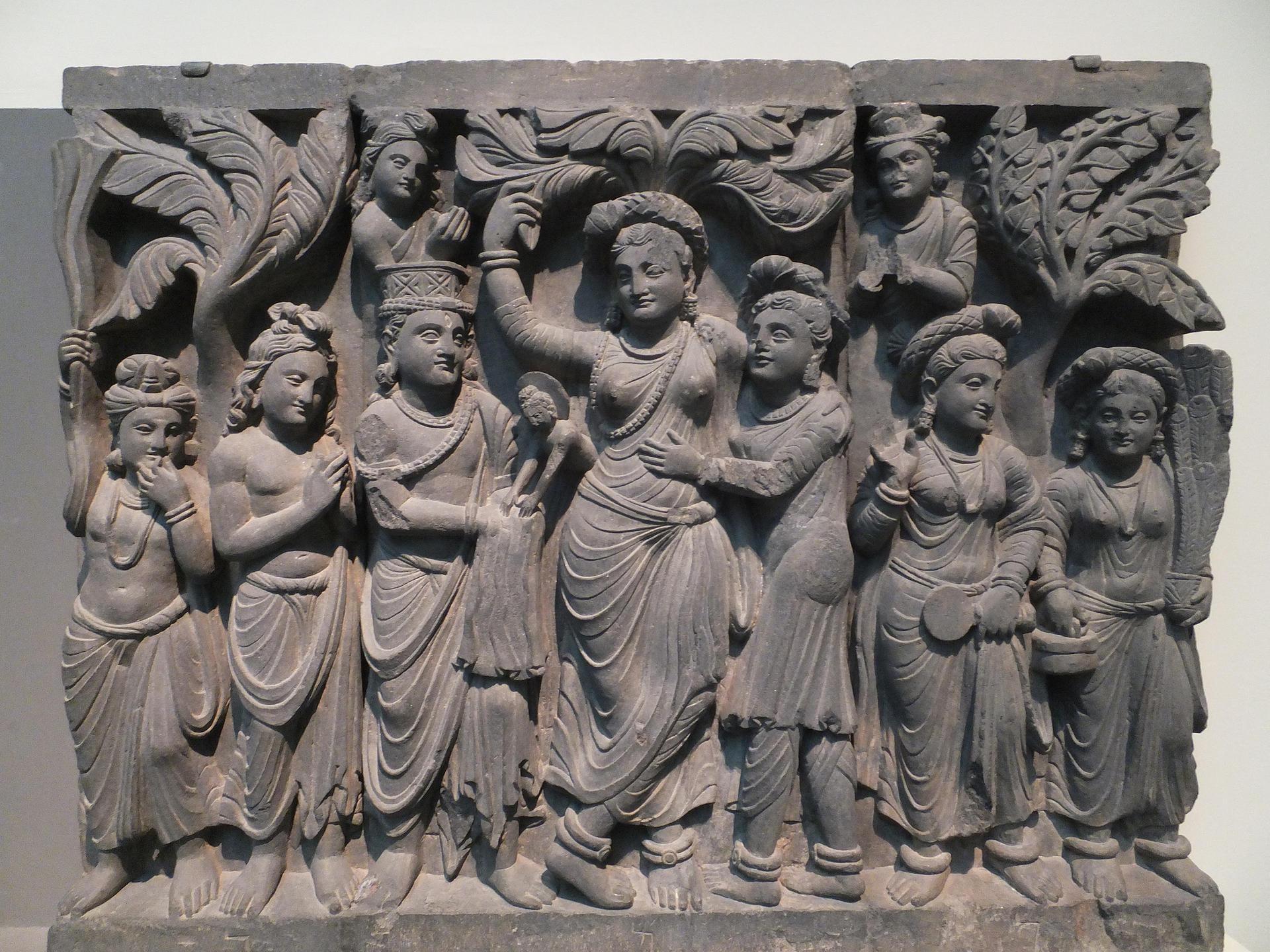 The Birth of Buddha from Gandhara, at the Freer Gallery of Art.jpg