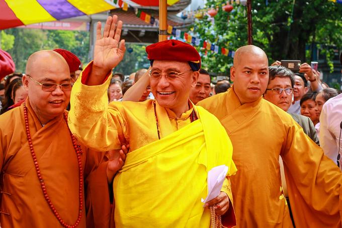 Đức Drukpa khai đàn ở TP HCM cầu quốc thái dân an