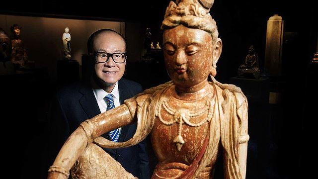 Tỷ phú Lý Gia Thành đầu từ hàng trăm triệu USD cho bảo tàng Phật giáo Tsz Shan (ảnh: Hutchinson)