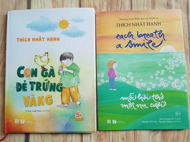 Hai tác phẩm đoạt giải Sách hay 2019 của Thiền sư Thích Nhất Hạnh.