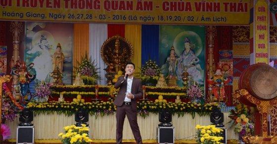 Thanh Hóa: Khai mạc lễ hội truyền thống Quan Âm chùa Vĩnh Thái năm 2016. 3