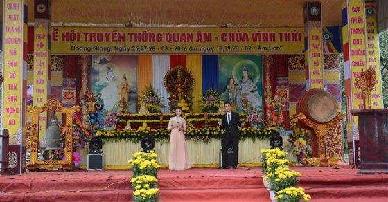 Thanh Hóa: Khai mạc lễ hội truyền thống Quan Âm chùa Vĩnh Thái năm 2016. 6
