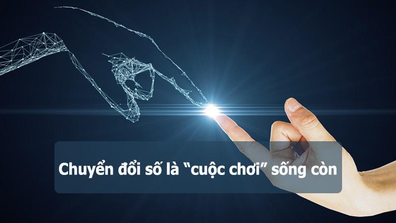Chuyển đổi số là việc vận dụng tính luôn đổi mới, nhanh chóng của công nghệ kỹ thuật để giải quyết vấn đề.