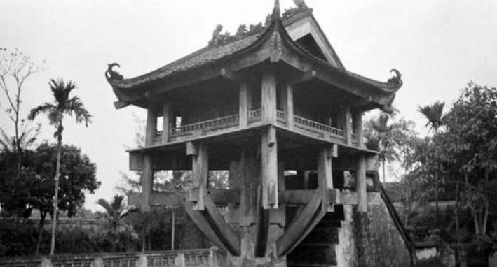 Hình chùa Một Cột chụp năm 1938