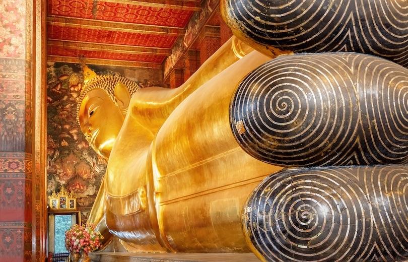 Đền thờ Phật Nằm tại Thái Lan.