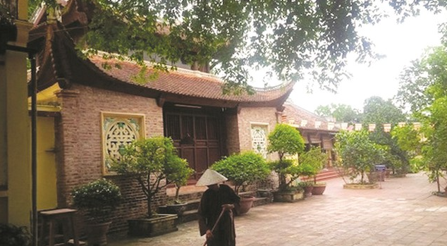 Một góc chùa Tiêu Sơn (Bắc Ninh), nơi lưu dấu Thiền sư Vạn Hạnh