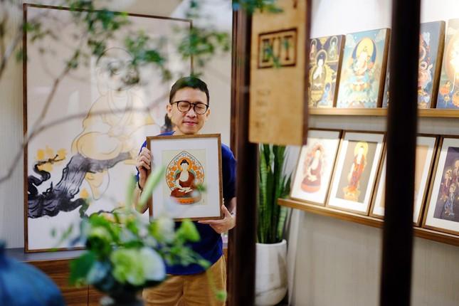 Những bức tranh Phật của một họa sĩ trẻ ảnh 1