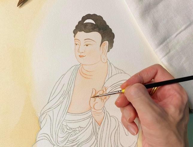 Những bức tranh Phật của một họa sĩ trẻ ảnh 2