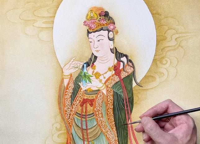 Những bức tranh Phật của một họa sĩ trẻ ảnh 3