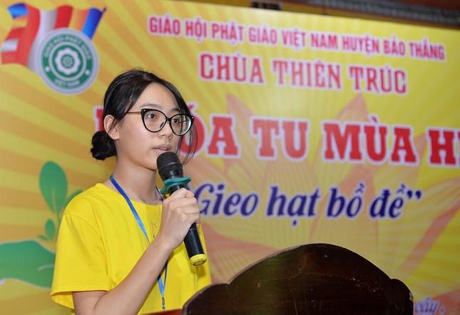 Lào Cai: Bế mạc khóa tu mùa hè “Gieo hạt bồ đề" năm 2022 ảnh 2