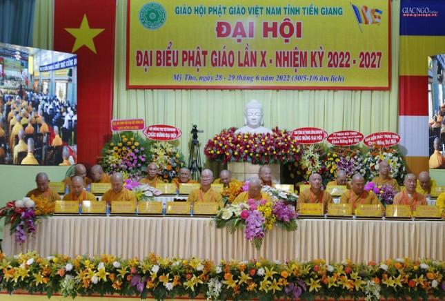 Tiền Giang: Thượng tọa Thích Quảng Lộc được suy cử Trưởng ban Trị sự GHPGVN tỉnh nhiệm kỳ 2022-2027 ảnh 2