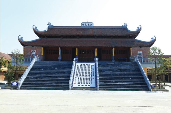 Chùa Đại Từ Ân, Đan Phượng, Hà Nội – Ảnh: Văn Khuê