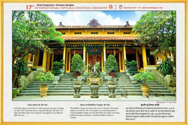 Triển lãm chùa Việt Nam tại Bồ Đề Đạo Tràng (Ấn Độ) và bộ ảnh 31 ngôi chùa ở miền Bắc ảnh 9