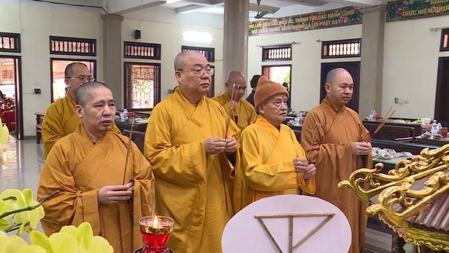 Bắc Ninh: Tưởng niệm Đại lão Hòa thượng Thích Thanh Sam, Phó Pháp chủ Hội đồng Chứng minh ảnh 2