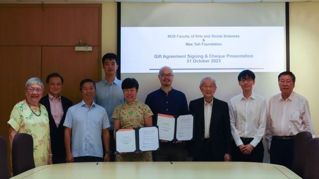 Quỹ Mee Toh tài trợ để mời giáo sư thỉnh giảng về chuyên ngành Phật học tại NUS