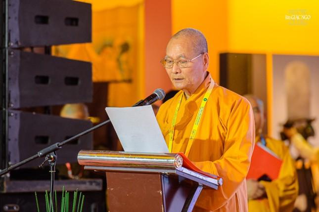 Hòa thượng Thích Hải Ấn phát biểu khai mạc Hòa thượng Thích Hải Ấn phát biểu khai mạc
