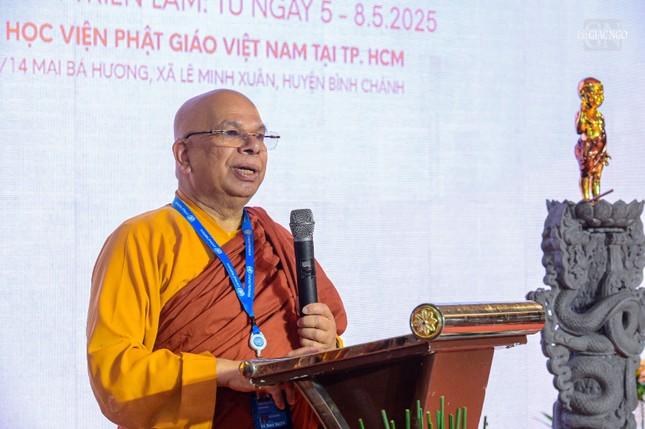 Hòa thượng TS.Tampalawela Dhammaratana phát biểu Hòa thượng TS.Tampalawela Dhammaratana phát biểu