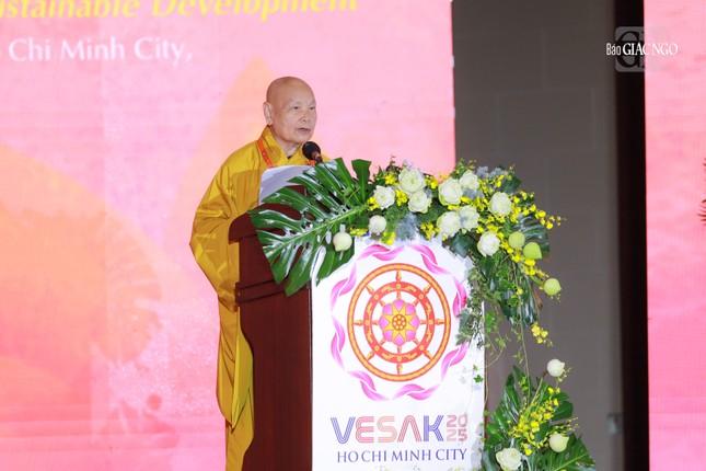 Trưởng lão Hòa thượng Thích Thiện Nhơn đọc Diễn văn Vesak 2025 Trưởng lão Hòa thượng Thích Thiện Nhơn đọc Diễn văn Vesak 2025