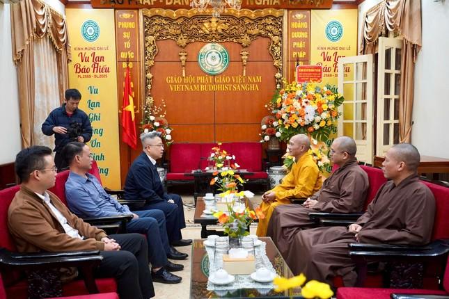 Quang cảnh buổi tiếp tại Trụ sở Trung ương GHPGVN - chùa Quán Sứ Quang cảnh buổi tiếp tại Trụ sở Trung ương GHPGVN - chùa Quán Sứ