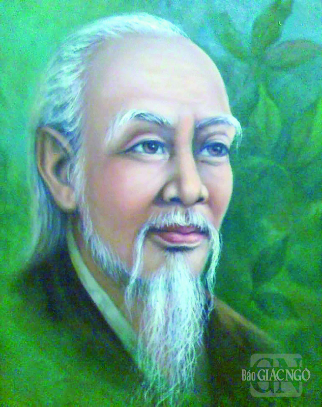 Tranh Thiền sư Tuệ Tĩnh trưng bày tại Bảo tàng Y học cổ truyền Việt Nam Tranh Thiền sư Tuệ Tĩnh trưng bày tại Bảo tàng Y học cổ truyền Việt Nam