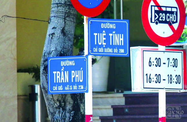 Đường Tuệ Tĩnh tại phường Nha Trang, tỉnh Khánh Hòa - Ảnh: Vĩnh Hữu Đường Tuệ Tĩnh tại phường Nha Trang, tỉnh Khánh Hòa - Ảnh: Vĩnh Hữu
