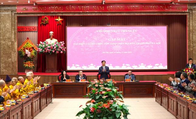 Bí thư Thành ủy Hà Nội Nguyễn Duy Ngọc và các vị Thường trực Thành ủy chủ trì buổi gặp mặt Bí thư Thành ủy Hà Nội Nguyễn Duy Ngọc và các vị Thường trực Thành ủy chủ trì buổi gặp mặt