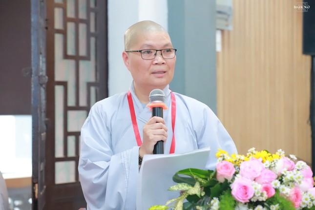 Ni sư Thích nữ Huệ Đức trình chương trình hoạt động Phật sự năm 2026 của Phân ban Ni giới T.Ư Ni sư Thích nữ Huệ Đức trình chương trình hoạt động Phật sự năm 2026 của Phân ban Ni giới T.Ư