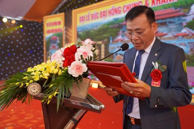 Ông Phan Văn Tuấn phát biểu tại buổi lễ Ông Phan Văn Tuấn phát biểu tại buổi lễ