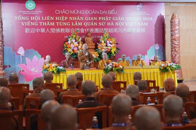 Hòa thượng Thích Tâm Bảo tại buổi gặp gỡ Hòa thượng Thích Tâm Bảo tại buổi gặp gỡ