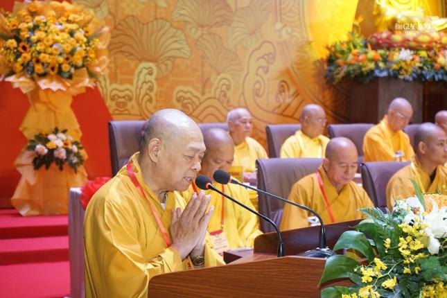 Hòa thượng Thích Từ Nghiêm phát biểu khai mạc Hòa thượng Thích Từ Nghiêm phát biểu khai mạc