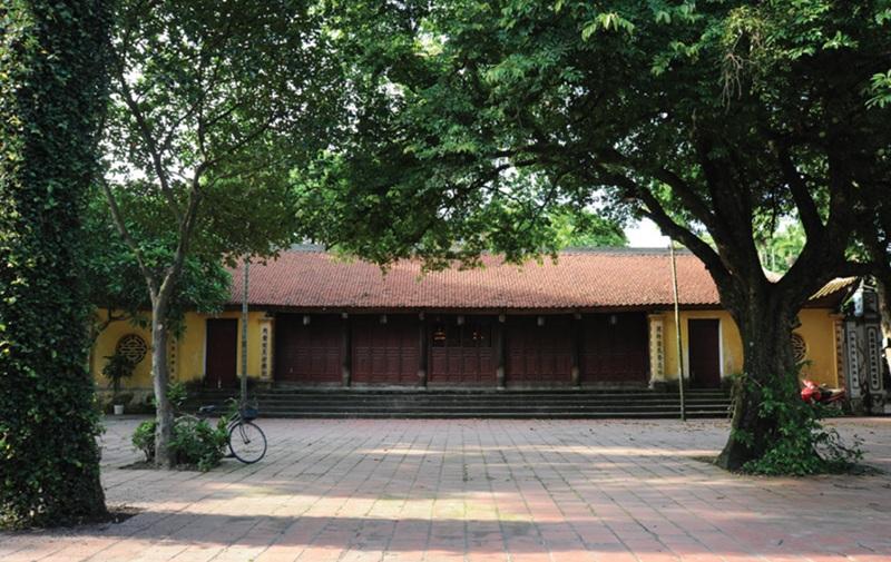 Phía trước Tiền đường Tam bảo hạ chùa Phúc Nghiêm
- Ảnh: Minh Khang