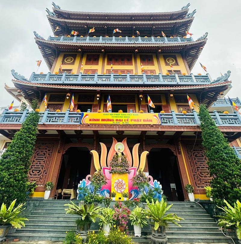 Tu viện Huệ Quang. Ảnh: Facebook