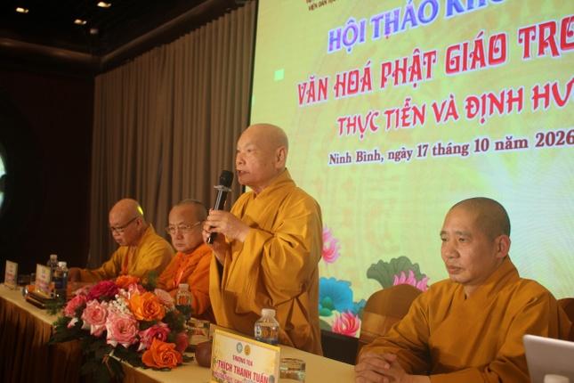 Trưởng lão Hòa thượng Thích Thiện Nhơn phát biểu khai mạc Trưởng lão Hòa thượng Thích Thiện Nhơn phát biểu khai mạc