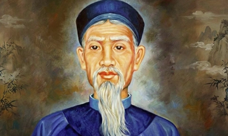 Chân dung Nhà bác học Lê Quý đôn. Ảnh sưu tầm.