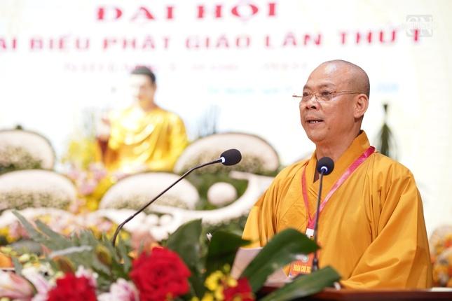 Thượng tọa Thích Nguyên Thành phát biểu khai mạc Thượng tọa Thích Nguyên Thành phát biểu khai mạc