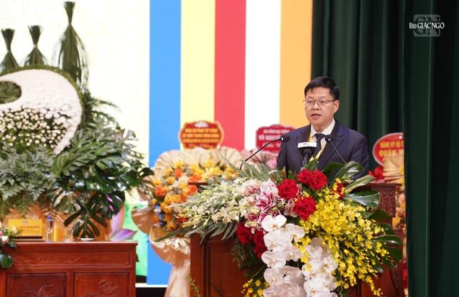 Phó Bí thư, Chủ tịch Ủy ban MTTQVN tỉnh Thái Nguyên Đinh Quang Tuyên phát biểu Phó Bí thư, Chủ tịch Ủy ban MTTQVN tỉnh Thái Nguyên Đinh Quang Tuyên phát biểu