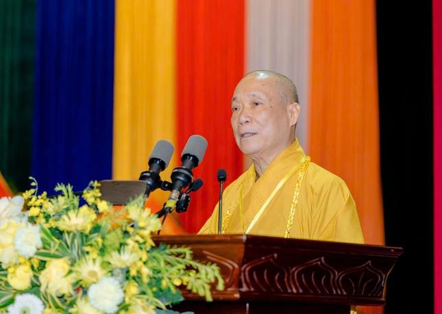 Hòa thượng Thích Bảo Nghiêm phát biểu khai mạc Hòa thượng Thích Bảo Nghiêm phát biểu khai mạc